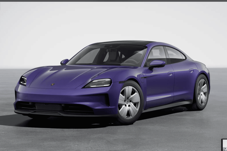 Porsche Taycan Color Purple Sky Metallic Porsche Taycan Color Purple Sky Metallic